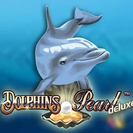 Official Slots logo: Dolphins Pearl Deluxe by Novomatic at Lanista Casino