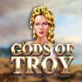 Gods of Troy logo by Red Tiger Gaming Lanista Casino