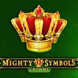 Mighty Symbols Crowns logo – Slots by Wazdan at Lanista Casino