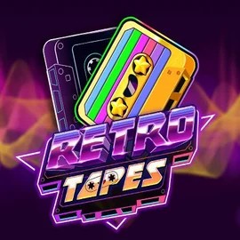 Retro Tapes slot icon by Push Gaming, available at Lanista Casino