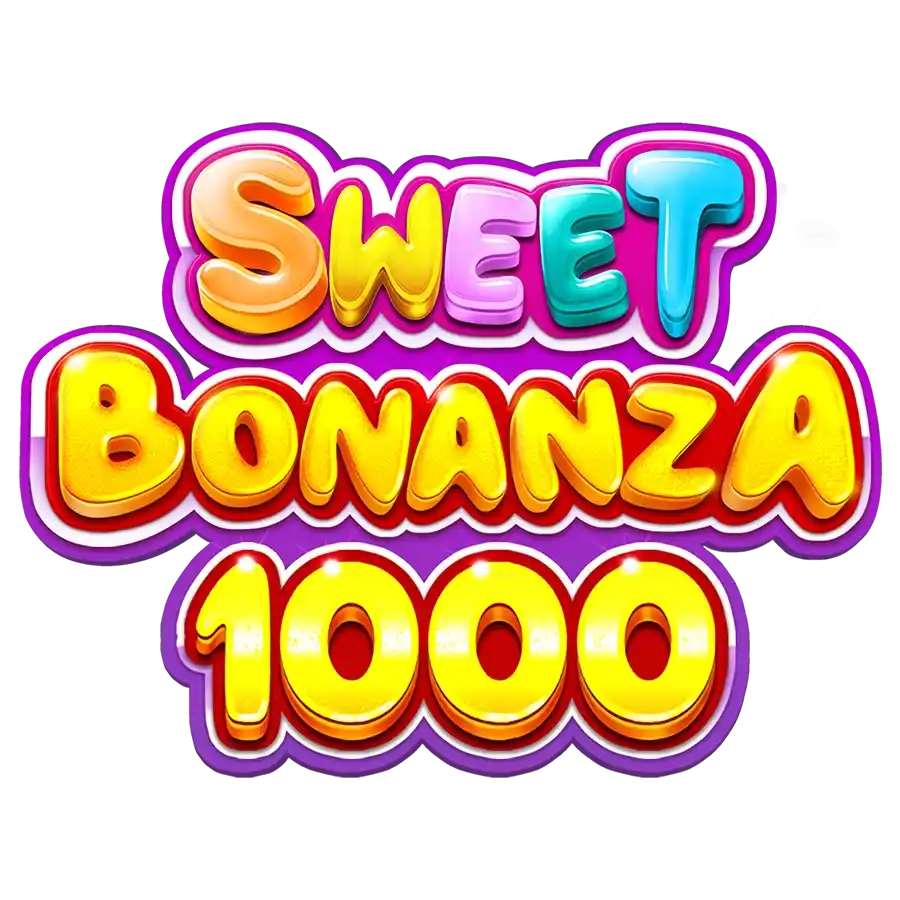 Sweet Bonanza 1000 logo by Pragmatic Play at Lanista CasinoSweet Bonanza 1000