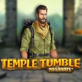 Logo of Temple Tumble Megaways from Relax Gaming at Lanista Casino